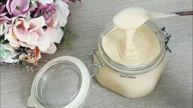 خطوات تجهيز حليب مكثف محلى في المنزل