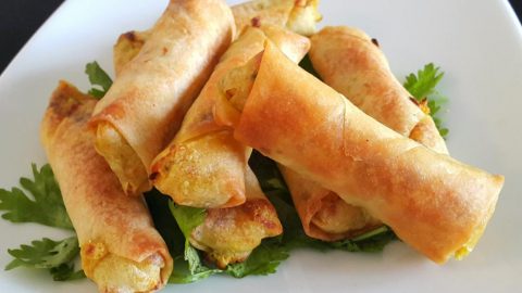 كيفية تجهيز سبرنغ رول بالدجاج