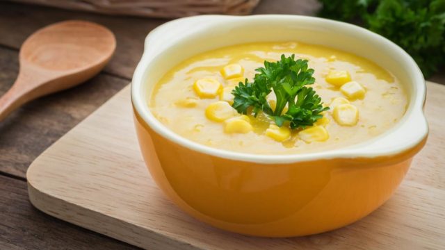 كيفية إعداد شوربة الشوفان بالذرة