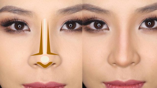 بالخطوات: تعلمي تصغير الأنف العريض بتقنية الكونتور