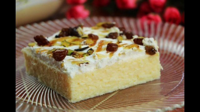 كيفية تجهيز كيكة جوز الهند الباردة