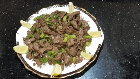 كيفية إعداد كبدة على الصاج