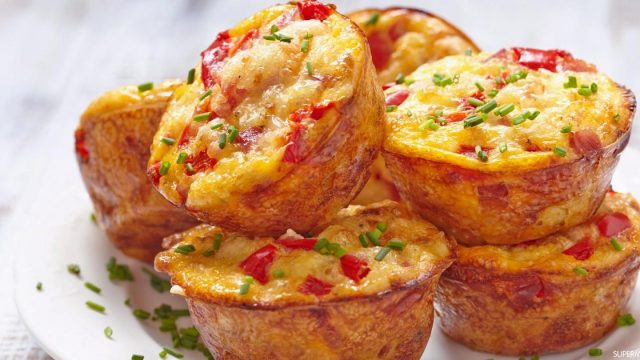 كيفية تجهيز مافن البيض بالخضار