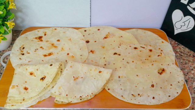 كيفية تجهيز خبز التورتيلا