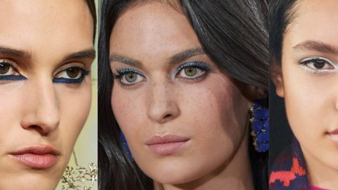اكتشفي أحدث توجهات المكياج من عروض أزياء خريف 2021