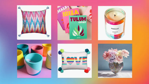 7 إكسسوارات منزلية أنيقة لإطلالة ديكور داخلي ملون ومرح