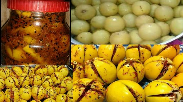 كيفية تجهيز مخلل الليمون