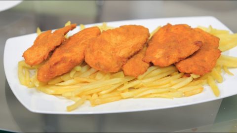 كيفية تجهيز دجاج بانيه