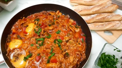 كيفية تجهيز العجة التونسية في دقائق