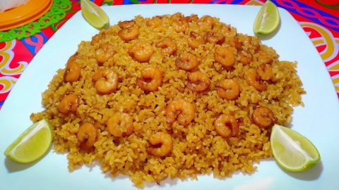 كيفية تجهيز أرز بالجمبري