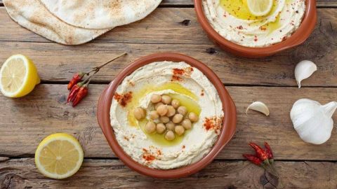 طريقة إعداد متبل الحمص