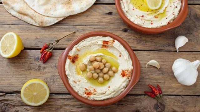 طريقة إعداد متبل الحمص