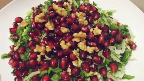 كيفية تجهيز سلطة الليمون والرمان