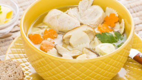 كيفية إعداد شوربة الخضار بالفطر