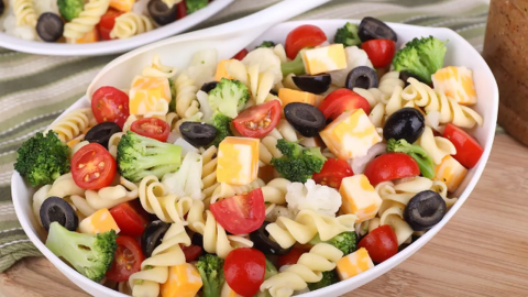 كيفية تجهيز سلطة الباستا الإيطالية