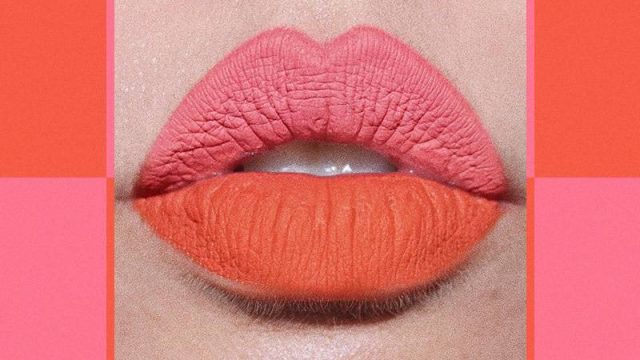 حمرة شفاه بألوان مزدوجة صيحة للجريئات فقط!