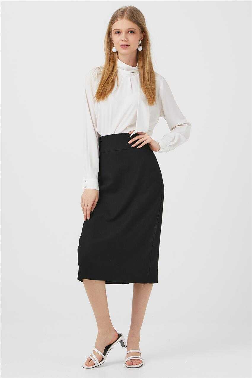 كيفية تنسيق التنورة الميدي