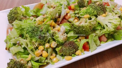 كيفية تجهيز سلطة البروكلي