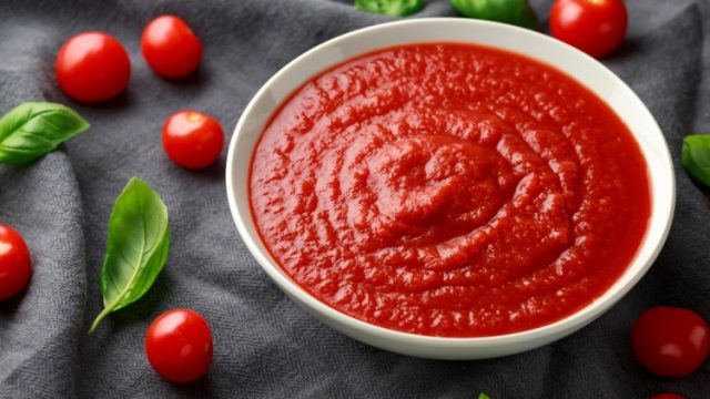 كيفية تجهيز صلصة الطماطم للتخزين