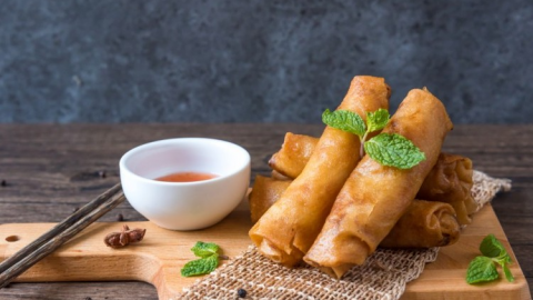 كيفية تجهيز سبرنغ رول في اير فاير