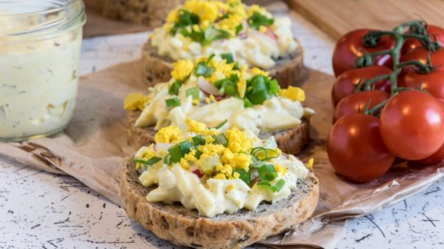 كيفية تجهيز ساندويتش البيض للدايت