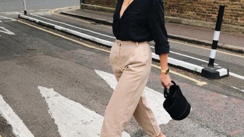 أجمل موديلات البناطيل الواسعة وطرق تنسيقها