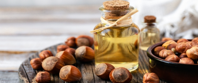 الفوائد الجمالية لزيت البندق