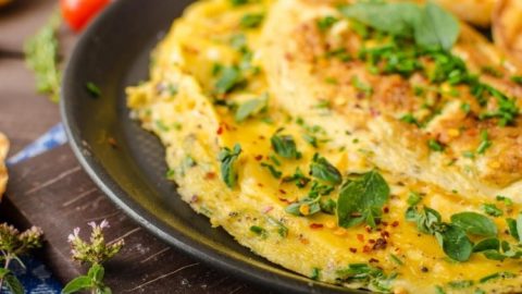 كيفية تجهيز عجة الزعتر