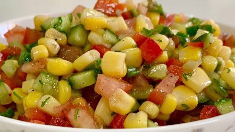 كيفية تجهيز سلطة الذرة