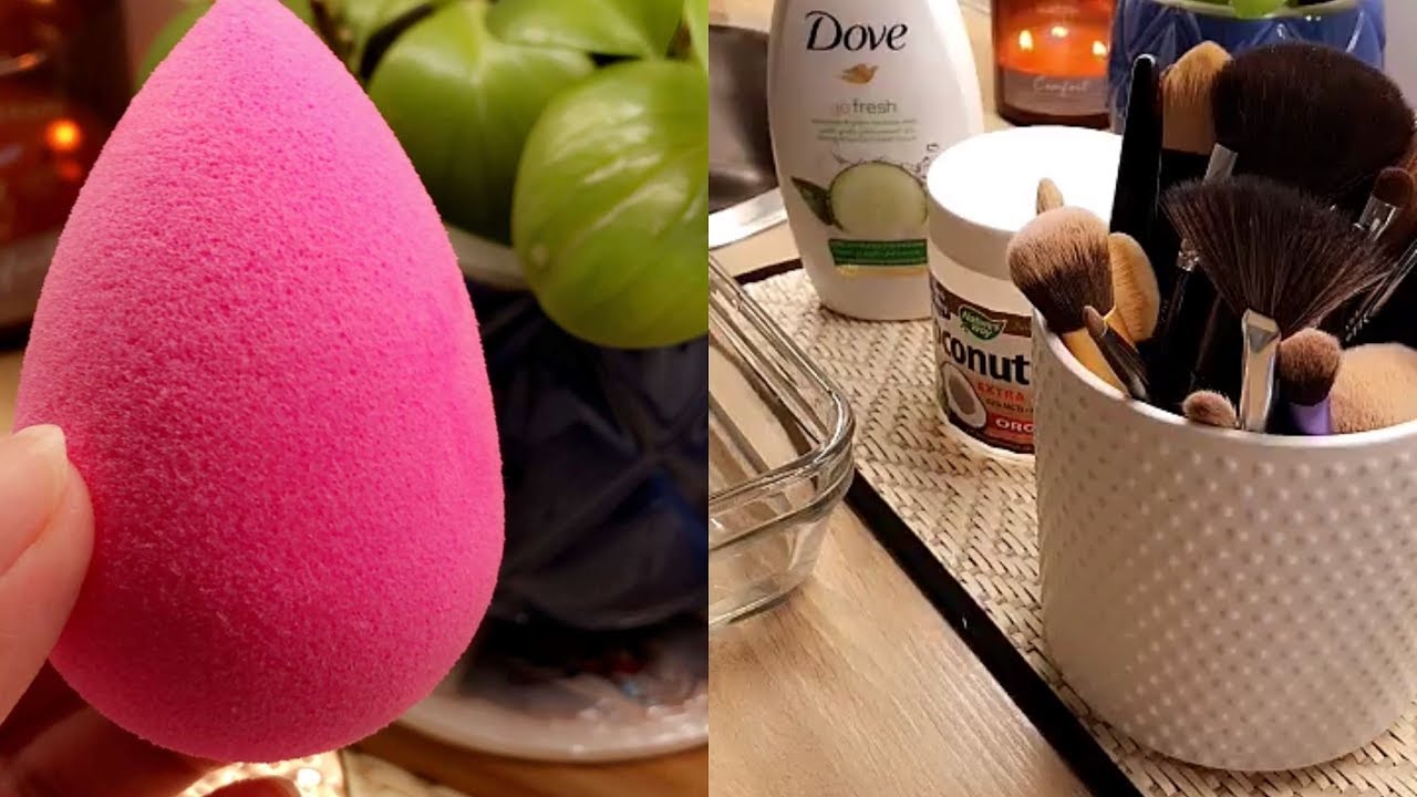 كيفية تنظيف أدوات المكياج