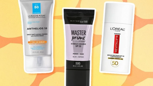 أفضل برايمر مكياج واقي من الشمس (SPF)