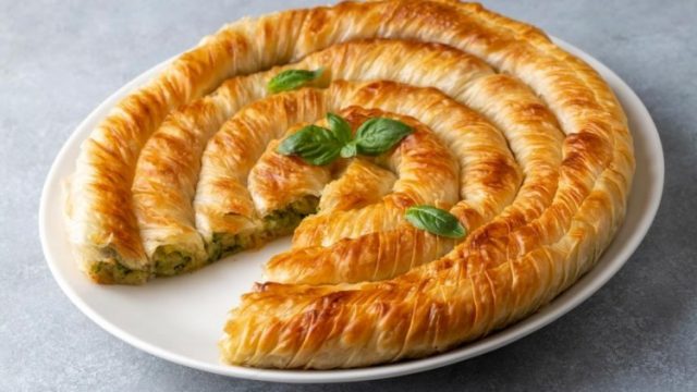 كيفية تجهيز بوريك بالسبانخ والجبنة