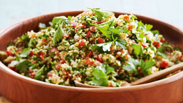 كيفية تجهيز سلطة التبولة