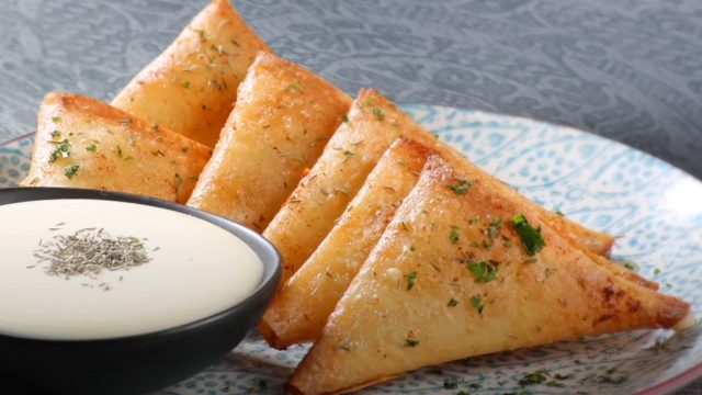 كيفية تجهيز سمبوسك بالجبن