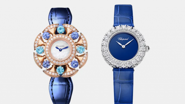 ساعات نسائية باللون الأزرق الملكي لخريف 2025