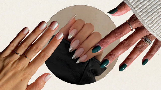 أظافر فاخرة لليلة رأس السنة : تصاميم راقية تتألق مع فساتين السهرة اللامعة