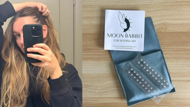 هل بذور الأذن Ear Seeding فعلا تهدئ القلق وتشد الوجه؟