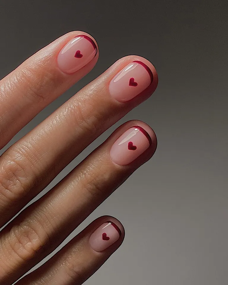 أظافر عيد الحب 2026
